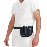 Master Massage Double Bottle Massage Oil Holster Bag - Adjustable Bottle Cream Bag & Lotion Bag Dual KitāMassage Bottle Lotion Holster Incl. Two 8 Oz Refillable Pump Dispenser - GreenLife - Accessories